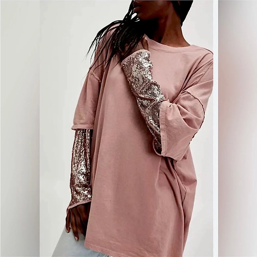 NWOT Free People: Nellie Sequin Twofer